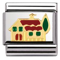 Nomination Charm Composable Classic Daily Life House Steel