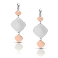 Nomination Ninfea Triple Silver and Rose Gold Earrings