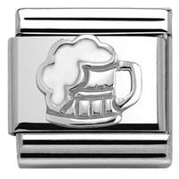Nomination Silver Beer Charm
