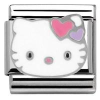 Nomination Hello Kitty Pink Hearts Charm