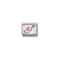 Nomination Rose Gold Letter I Charm