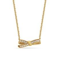 Nomination My Cherie Gold Petite Bow Necklace