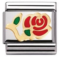 Nomination Red Rose Charm