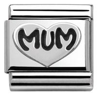 Nomination Silver Mum Charm