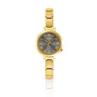 nomination paris gold gunmetal watch