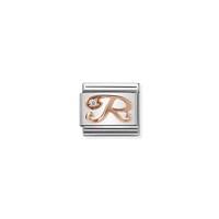 Nomination Rose Gold Letter R Charm