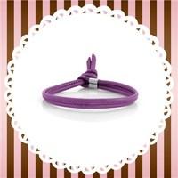 Nomination My Bon Bons Purple Leather Bracelet