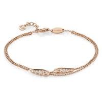 Nomination Angel Wings Rose Gold Double Chain Bracelet