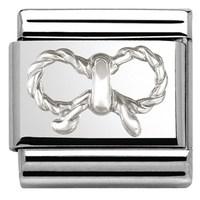 Nomination Elegance Silver Bow Charm
