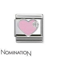 Nomination Pink Heart Charm