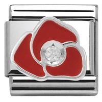 Nomination Red Rose Charm
