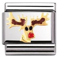 Nomination Reindeer Charm