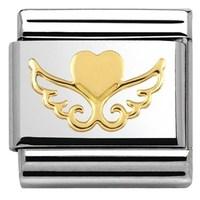 Nomination Heart On Wings Charm