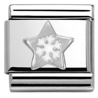 Nomination SilverShine Christmas Star Charm