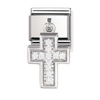 Nomination Silver Cross Charm