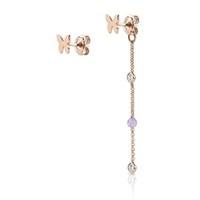 Nomination Bella Rose Gold Butterfly Earrings