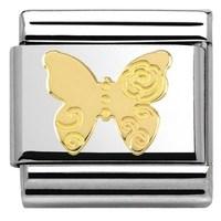 Nomination Gold Butterfly Charm