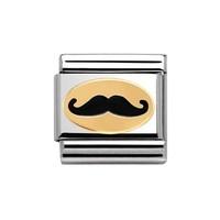 Nomination Moustache Charm