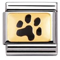 Nomination Paw Print Charm