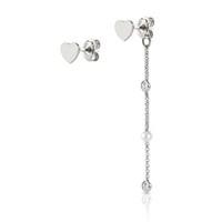 Nomination Bella Silver Heart Earrings