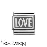 Nomination Oxidised Love Charm