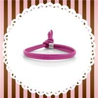 Nomination My Bon Bons Pink Orchid Leather Bracelet