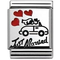 Nomination Silvershine Big Just Married Charm