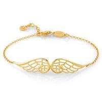 Nomination Angel Gold Double Wing Bracelet
