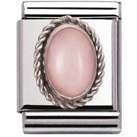 nomination big pink opal charm