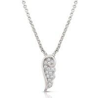 Nomination Angel Silver CZ Wing Necklace
