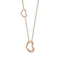 Nomination Rose Gold Unica Heart Necklace