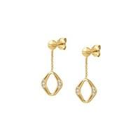 Nomination Gold Unica Rhombus Earrings