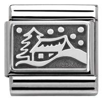 Nomination Silver Chalet Charm