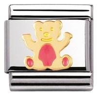 Nomination Light Pink Teddy Charm