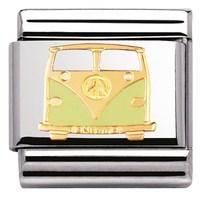 Nomination Enamel Camper Van Charm