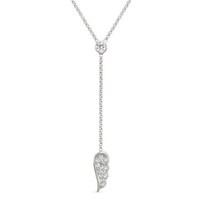 Nomination Angel Wings Silver Drop Necklace