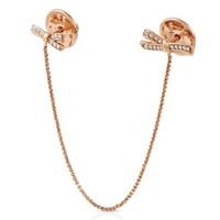 nomination my cherie rose gold bow brooch