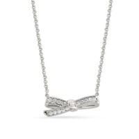 Nomination My Cherie Silver Petite Bow Necklace