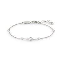 nomination silver bella crystal bracelet