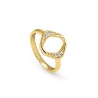 Nomination Gold Unica Rhombus Ring