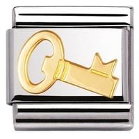 Nomination Gold Key Charm