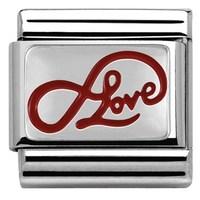 Nomination Red Infinite Love Charm