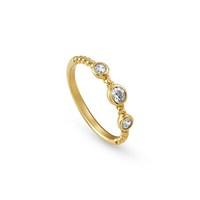 nomination gold bella crystal ring