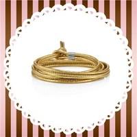 Nomination My Bon Bons Gold Leather Bracelet