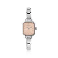 nomination paris pink oblong watch