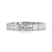 nomination bella la vita silver bracelet