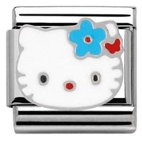 Nomination Hello Kitty Blue Flower Charm