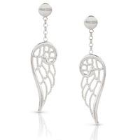Nomination Angel Wing Silver Dropper Earrings 145305/010
