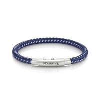 nomination tribe blue plait bracelet 026430004