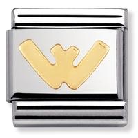 Nomination Stainless Steel Letters - W Charm 030101-0 23